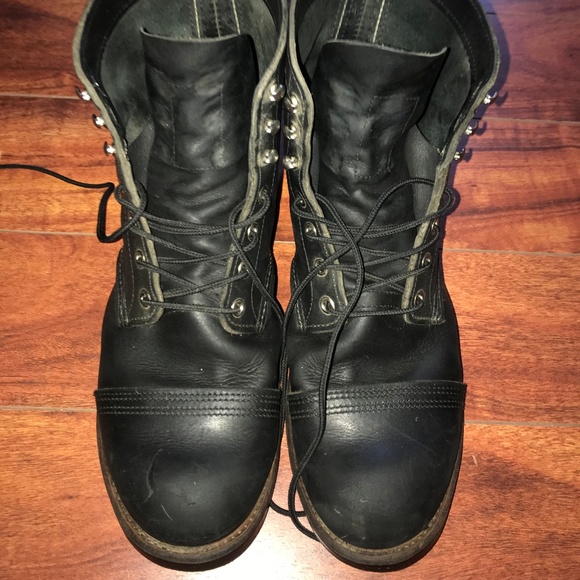 Red Wing Shoes Shoes Red Wing Black Iron Ranger Boots Poshmark